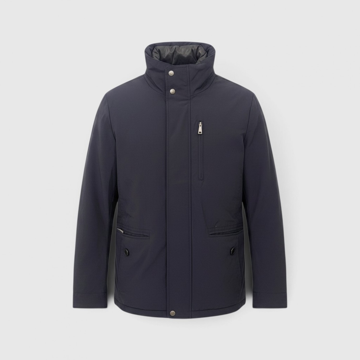 Geox Ανδρικό Μπουφάν Navy Blue με Ψηλό Γιακά / Pre-Owned